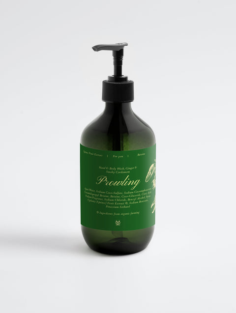 Hand & Body Wash, Ginger & Smoky Cardamom